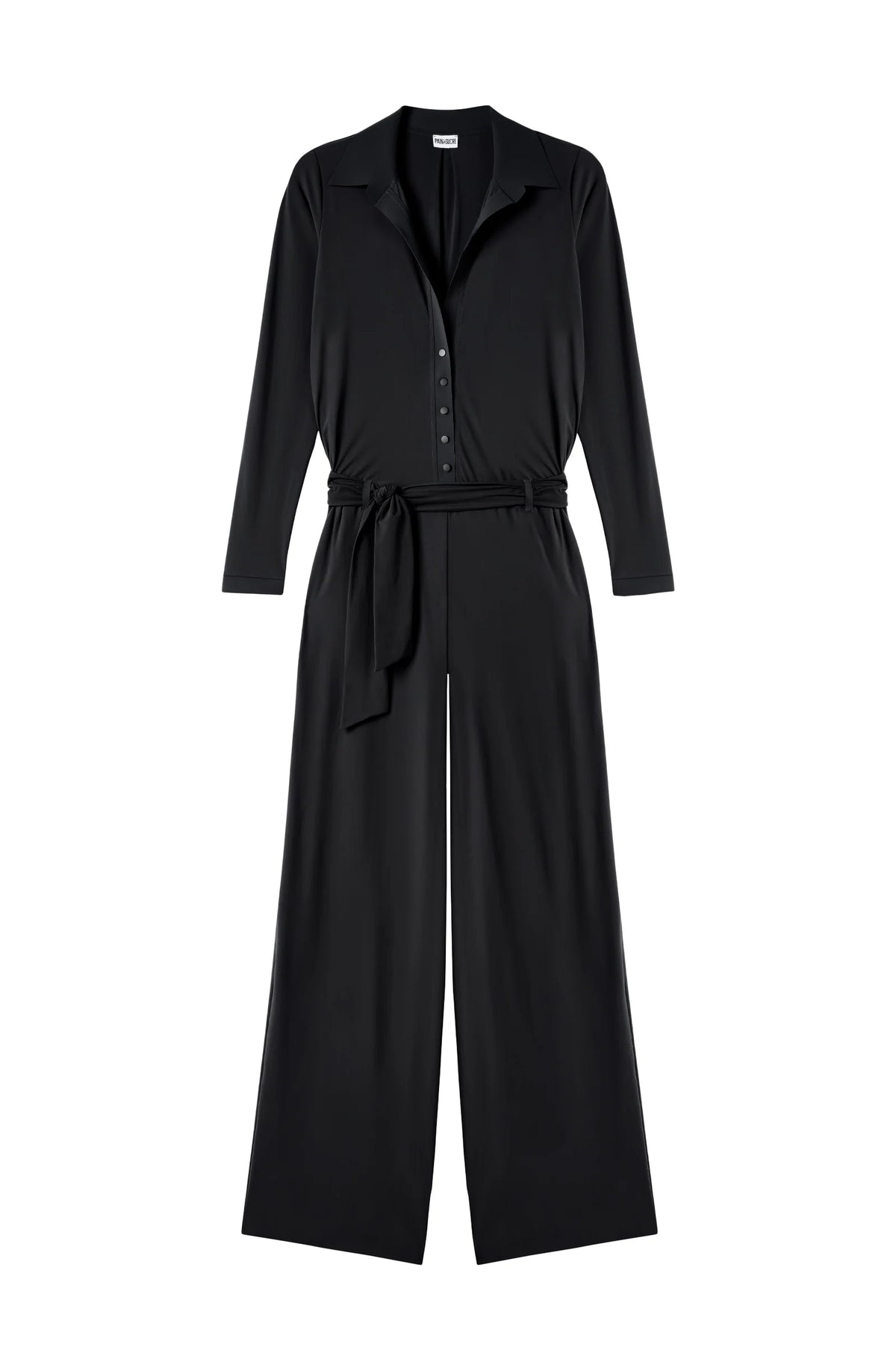 colbi Black long-sleeved jumpsuit