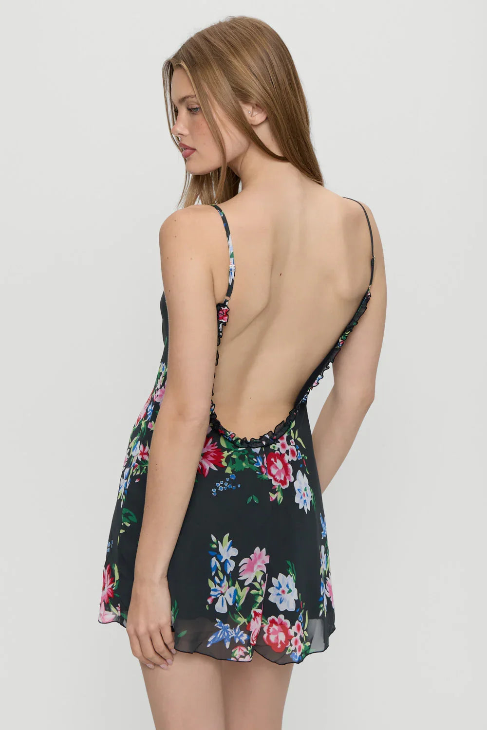Robe Courte Fleurie Josie - Bouquet