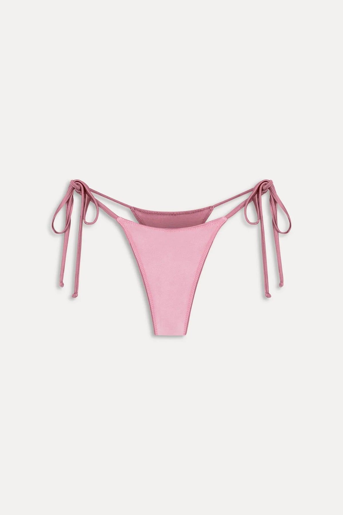 Bas de maillot de bain Divine Satin Skimpy - Rose coucher de soleil