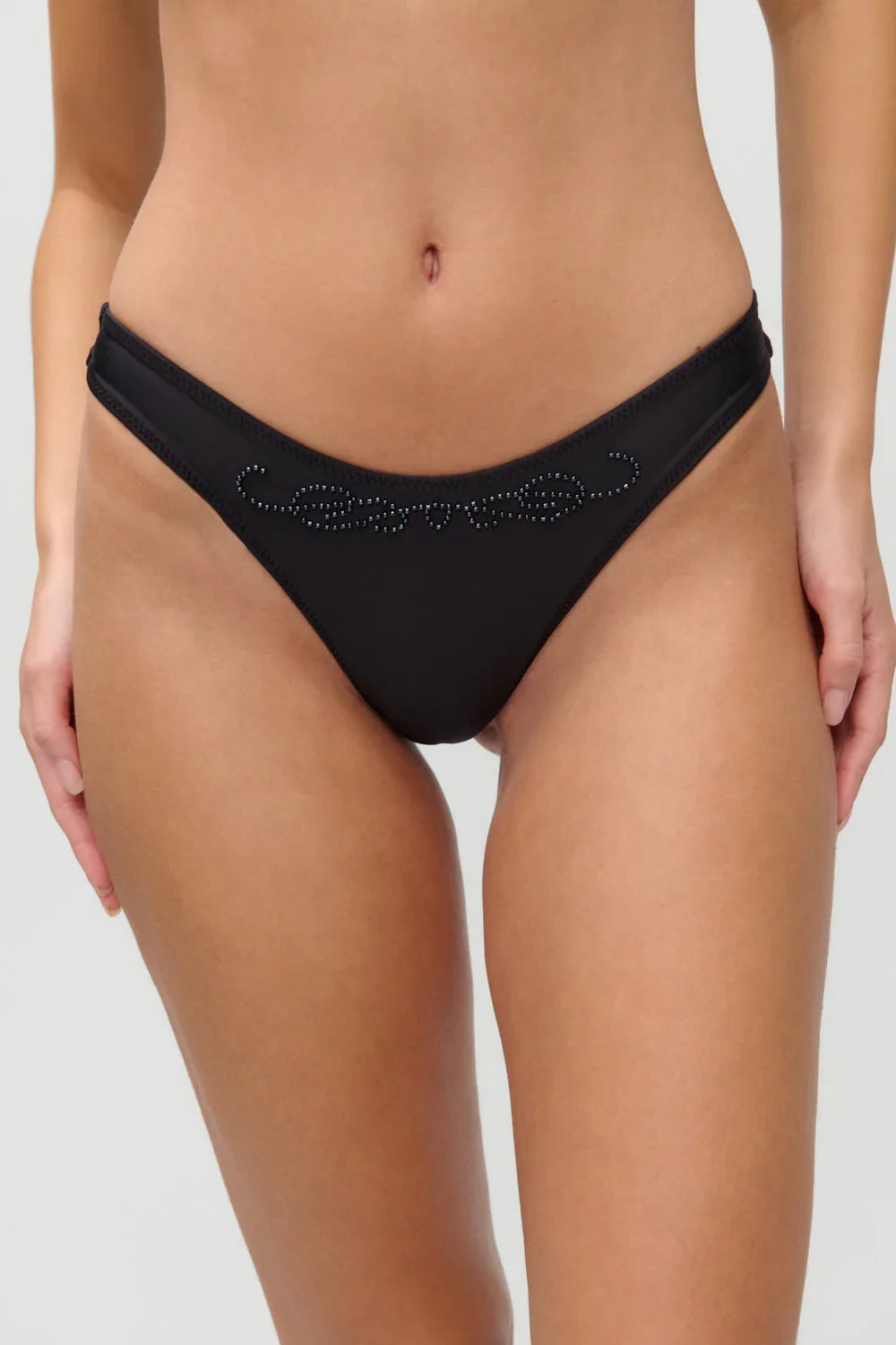 x Maillot de bain JENNIE Dove Beaded - Noir