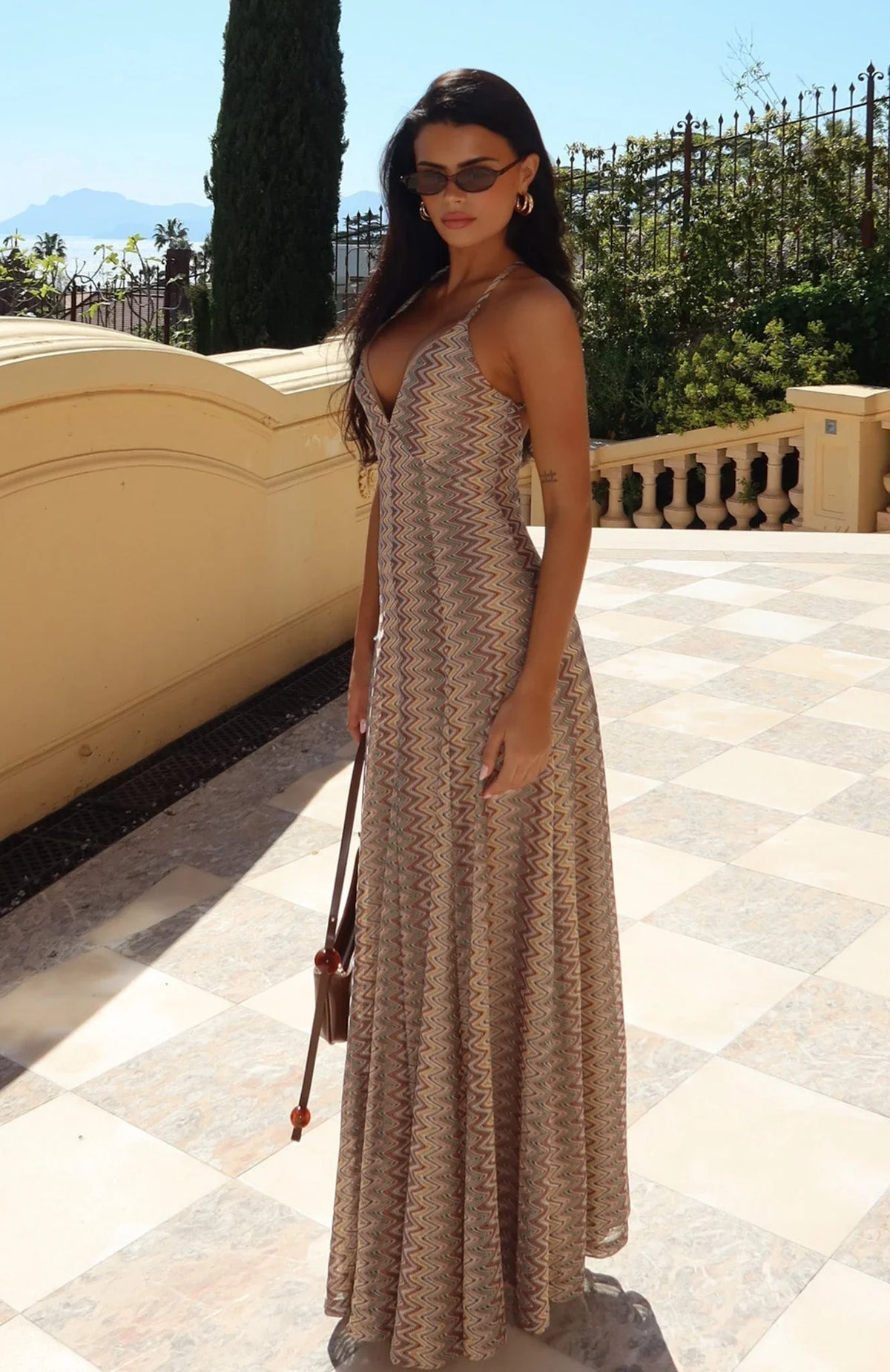 Robe longue Groovy Gal Dune Drift