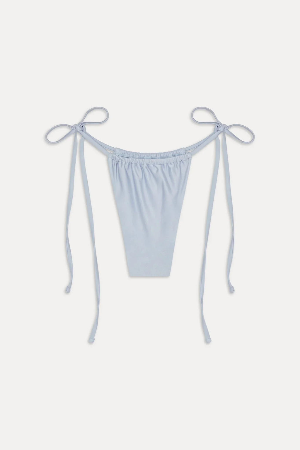 Bas de bikini échancré Tia Satin - Frosting