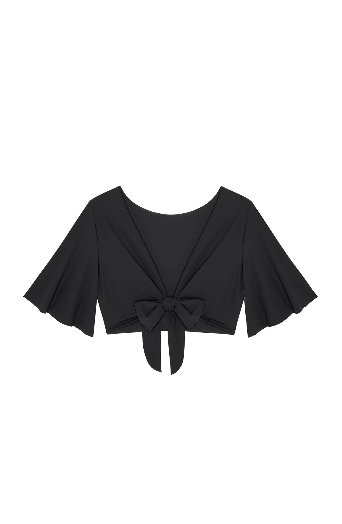 Haut court noir en forme de cœur Tainy