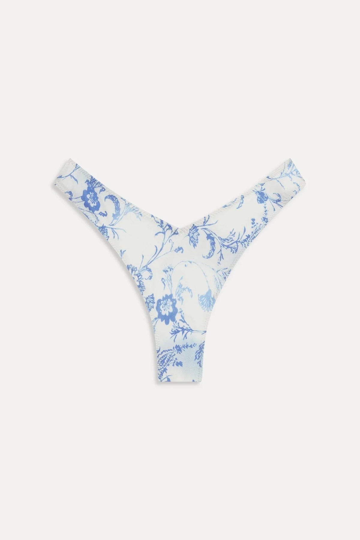 Bas de bikini Brittany Satin Micro - Fleur de Bleu
