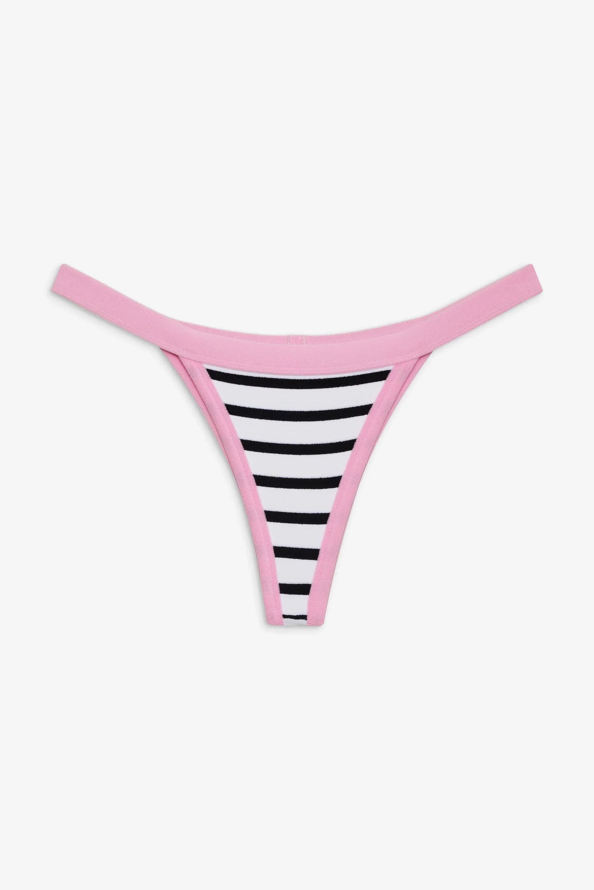 Haut de maillot de bain Cole Bikini Bottom - Rayures vintage
