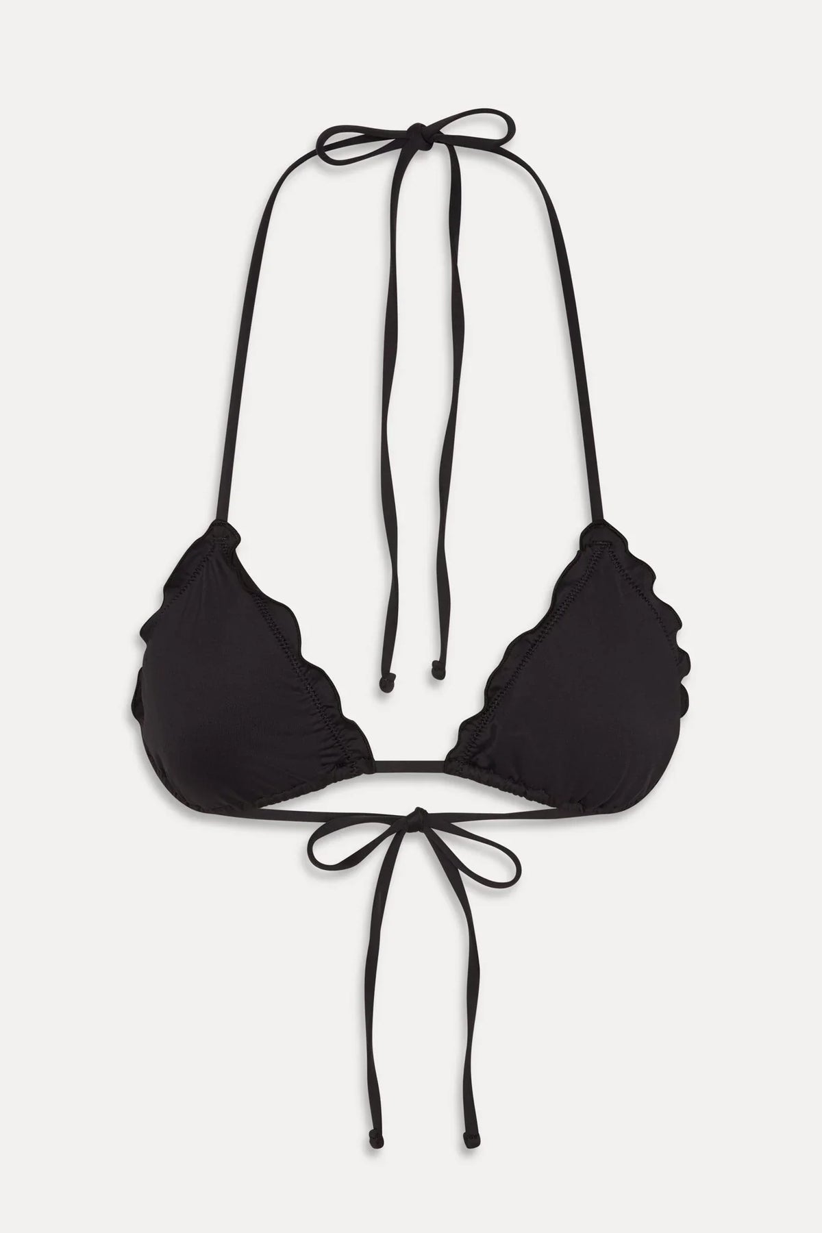 Haut de bikini dos nu échancré Tidal - Noir