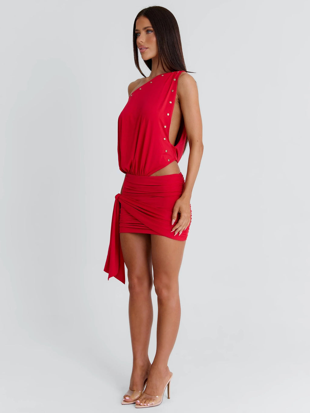 Mini-robe Othellio rouge