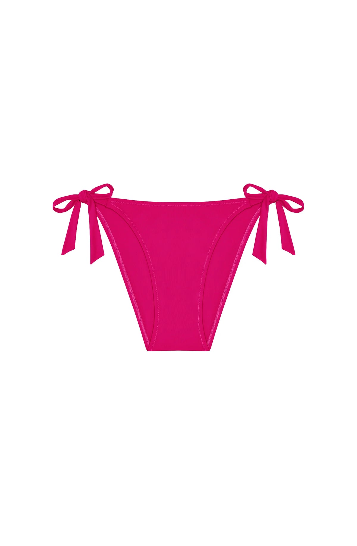 caty Orange tanga knotted bikini bottoms