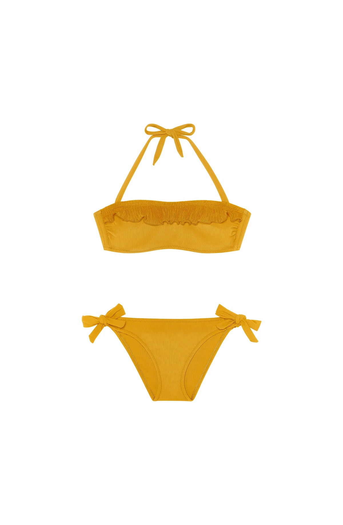 louna Ochre bandeau bikini set for kid
