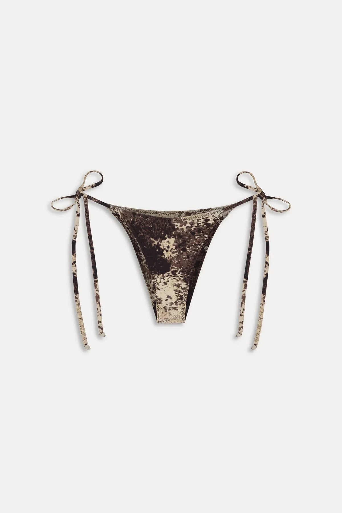 Mackenzie Reversible String Bikini Bottom - Saddle Up