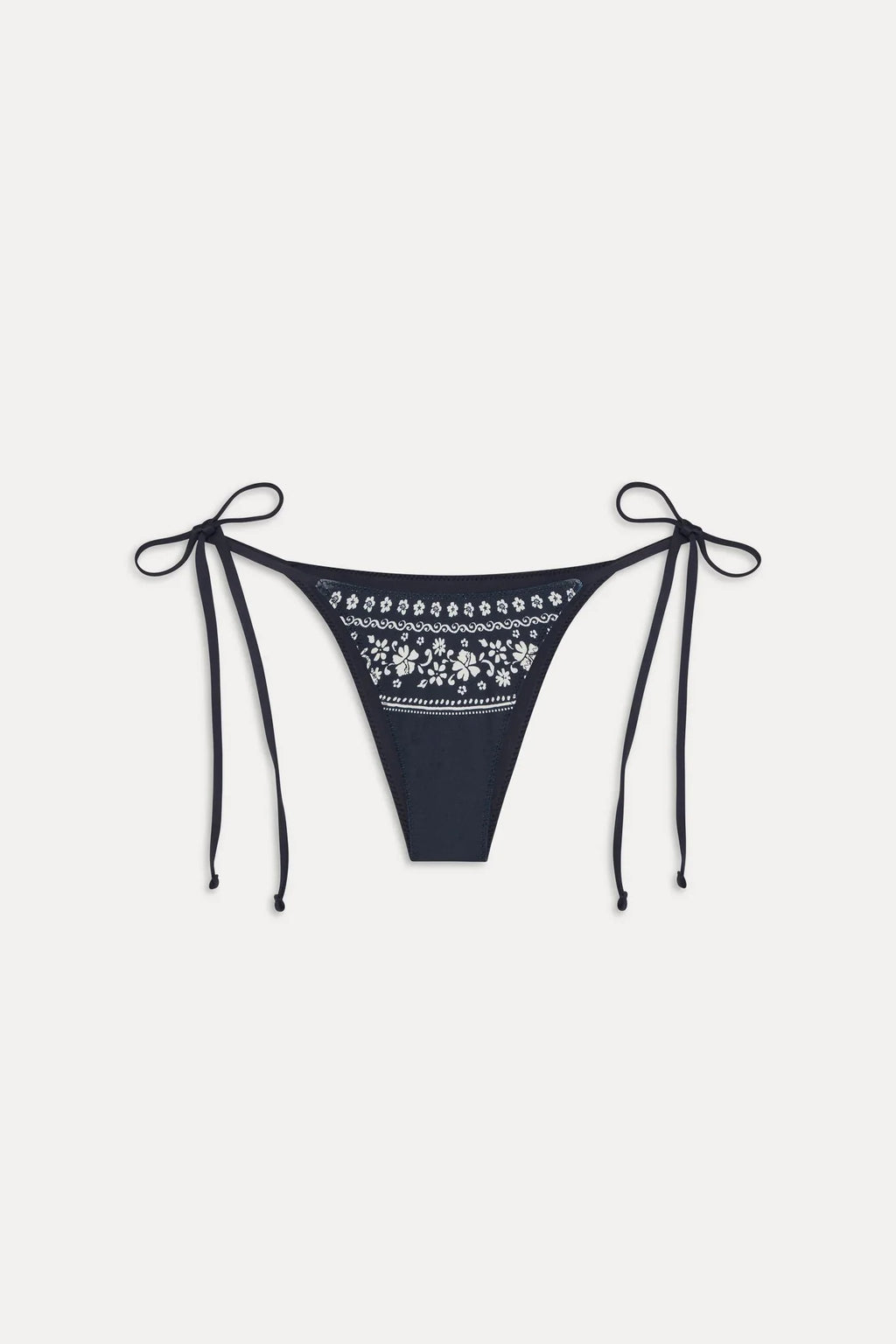 Bas de bikini ficelle Mackenzie Cheeky - Bleu Malibu
