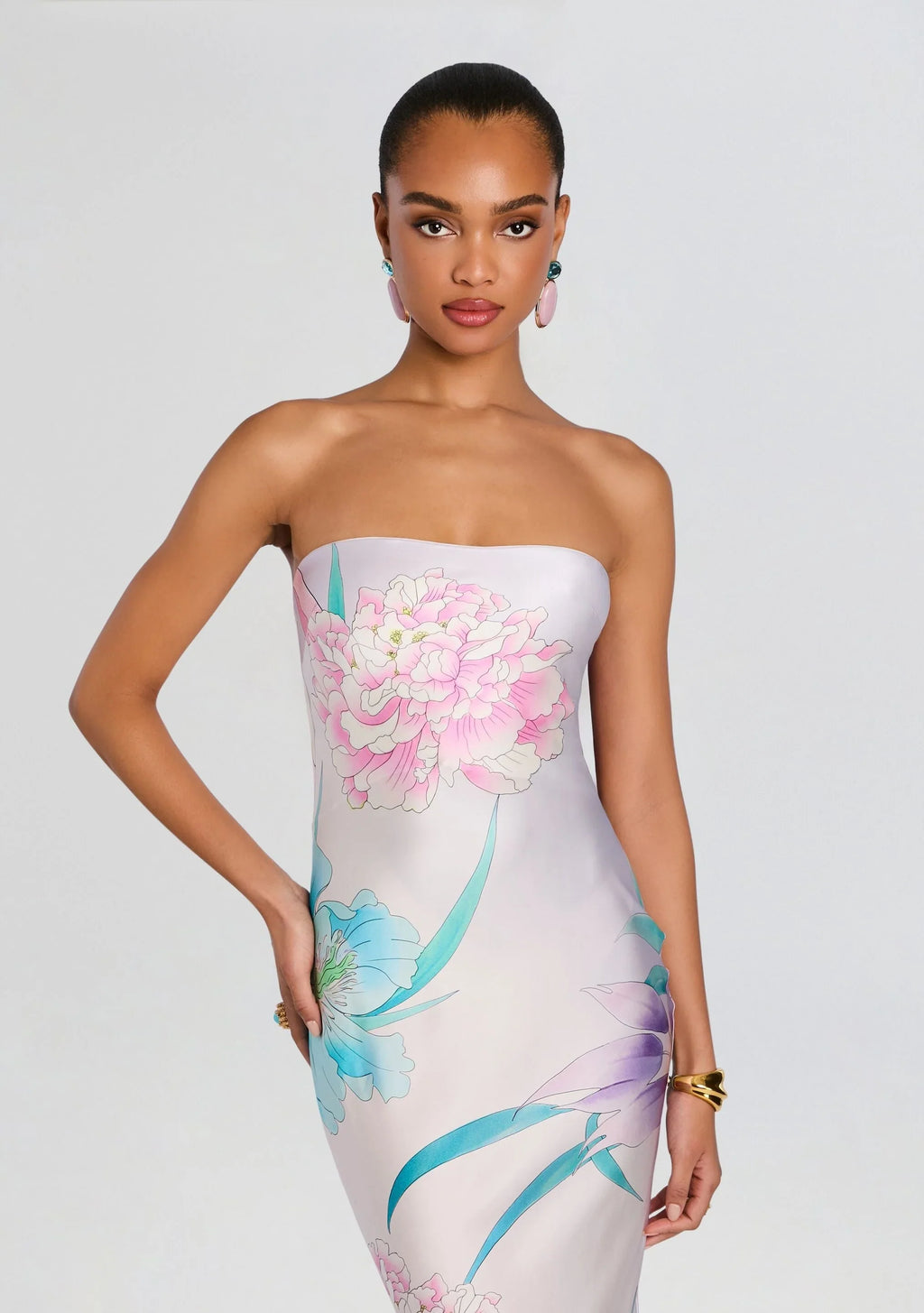 Robe en soie Keaton