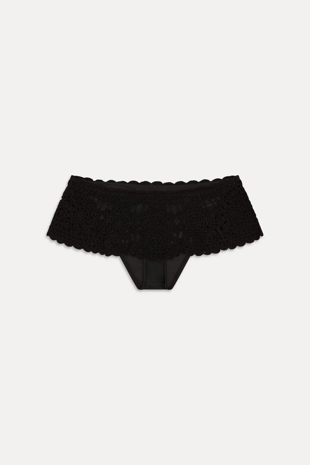 Jupe de bain Shelly Crochet Shine - Noire
