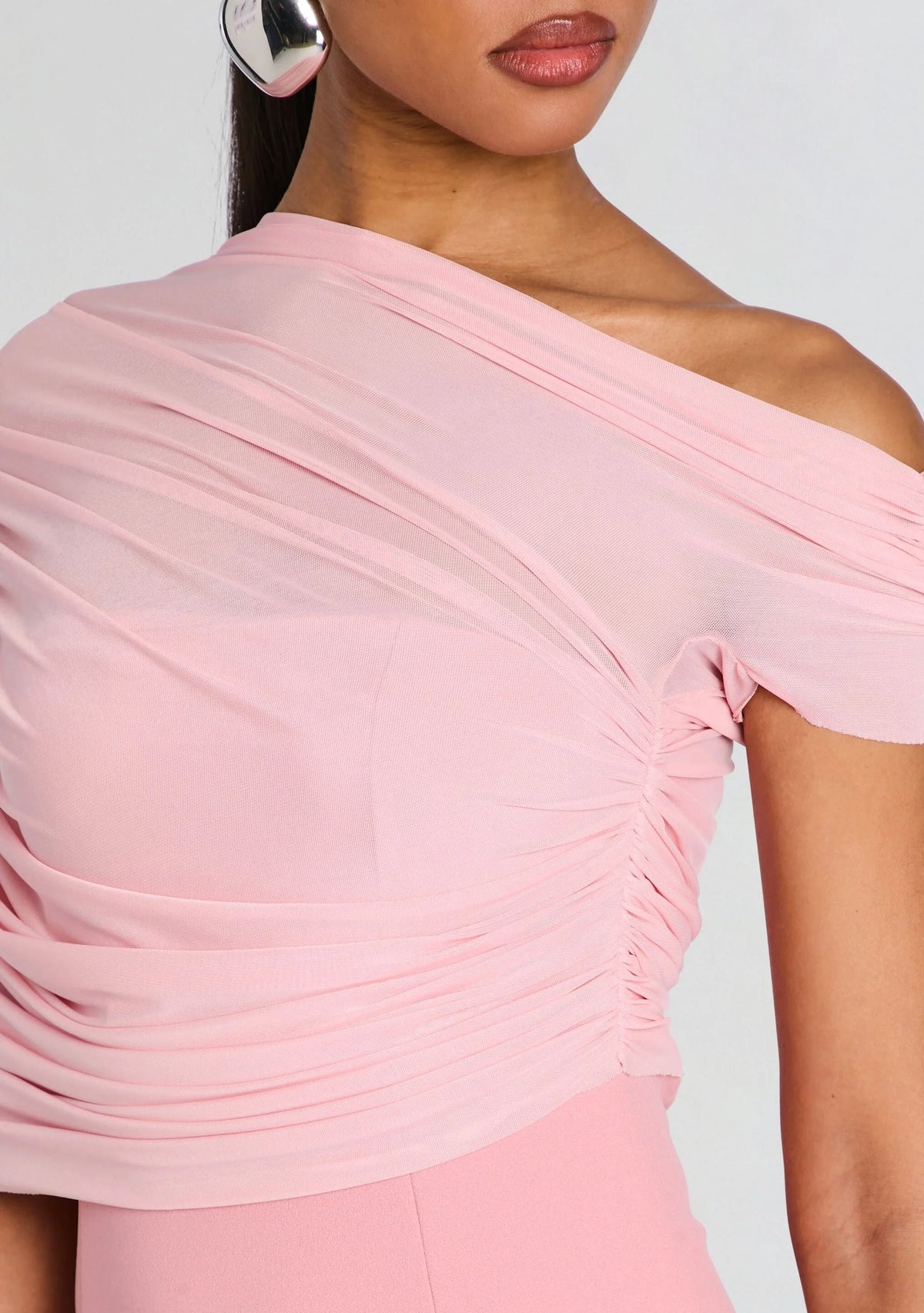 Robe mini crêpe Selma