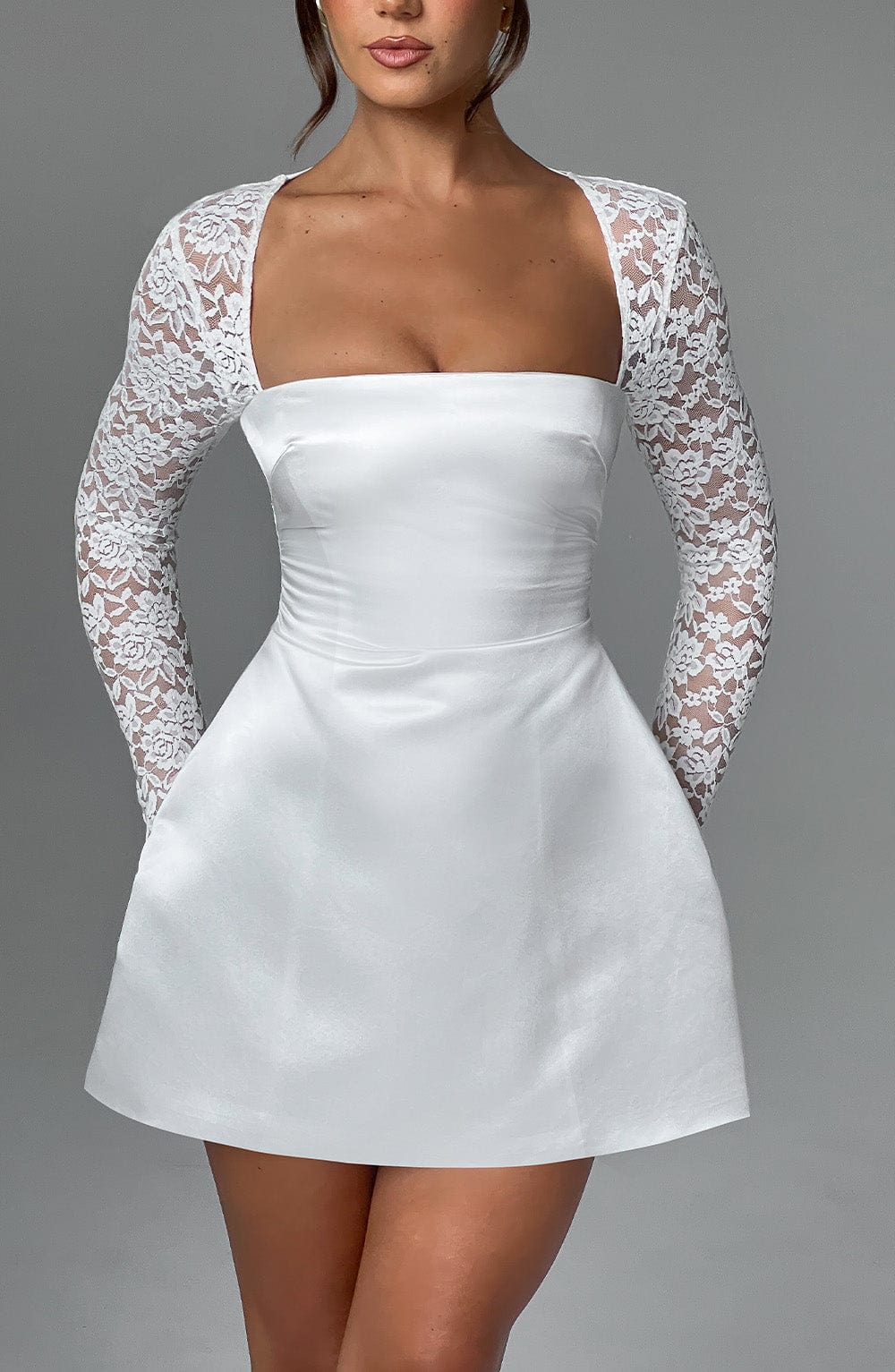 Mini-robe Sadie - Ivoire