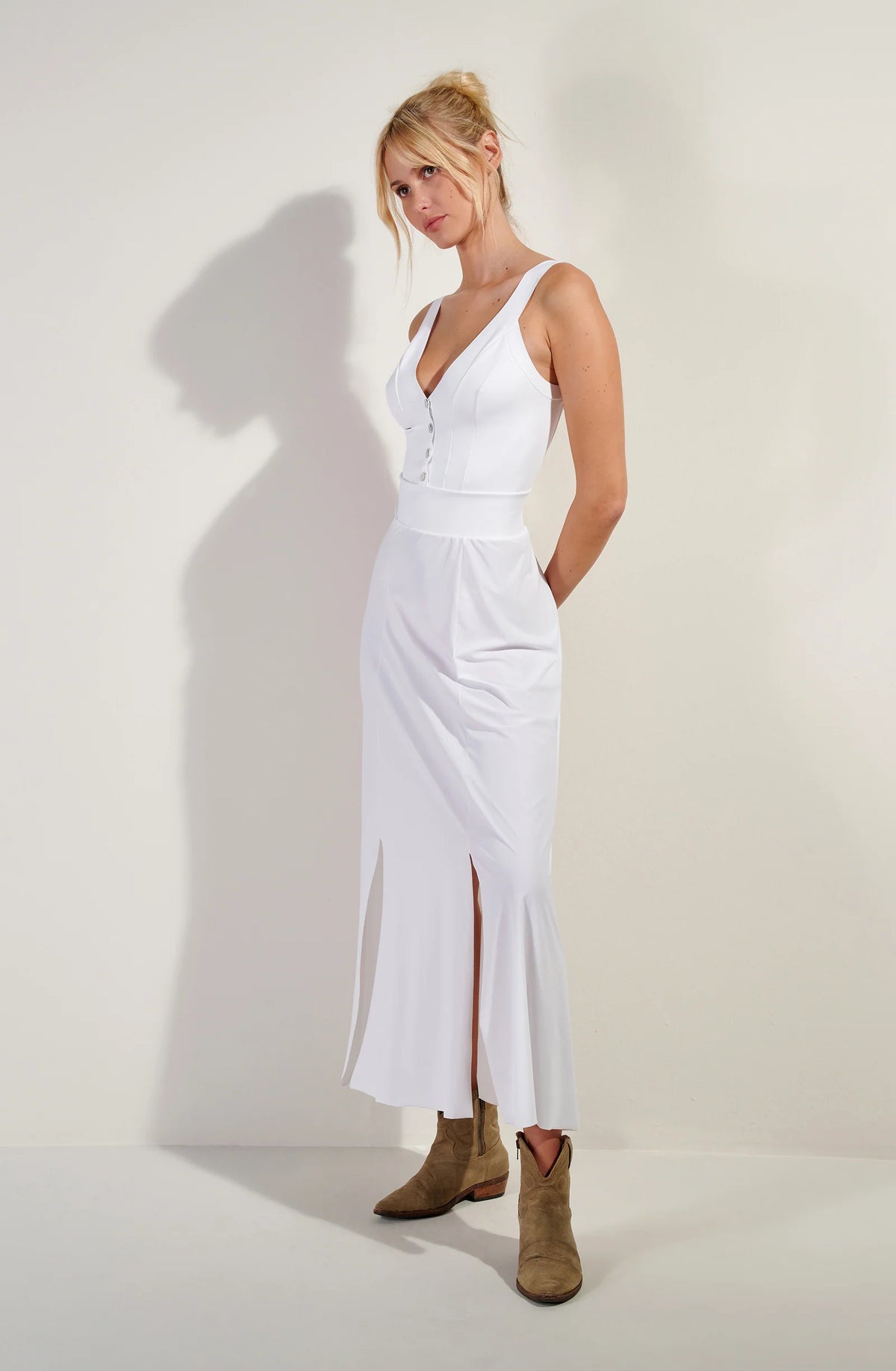 Robe longue noire Ralia