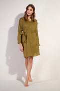 cassandre Bronze shirt dress