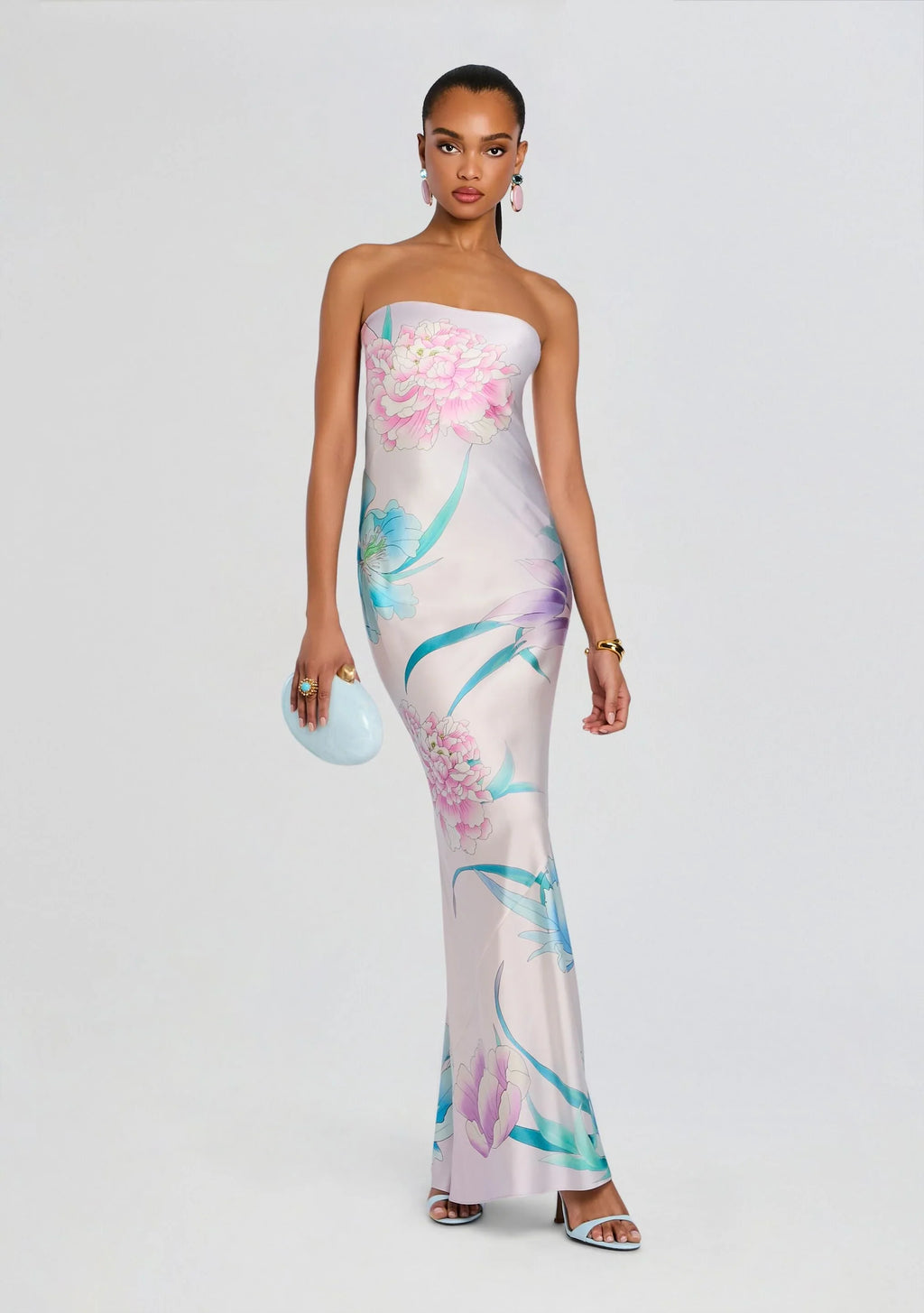 Robe en soie Keaton
