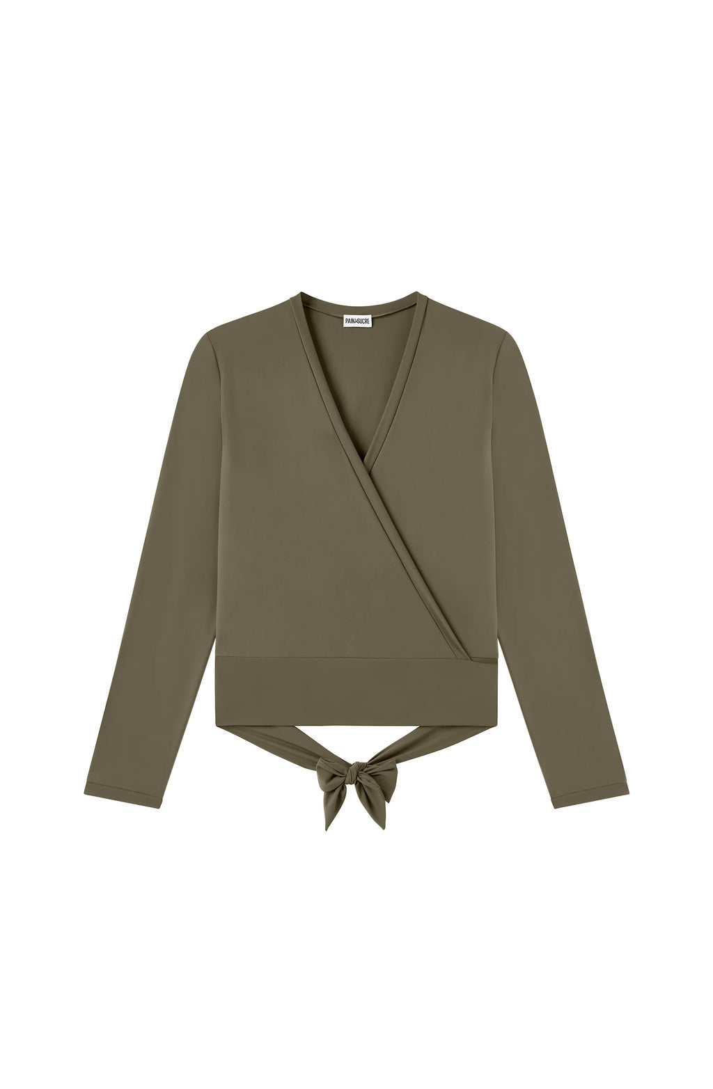 zaya Black wrap top