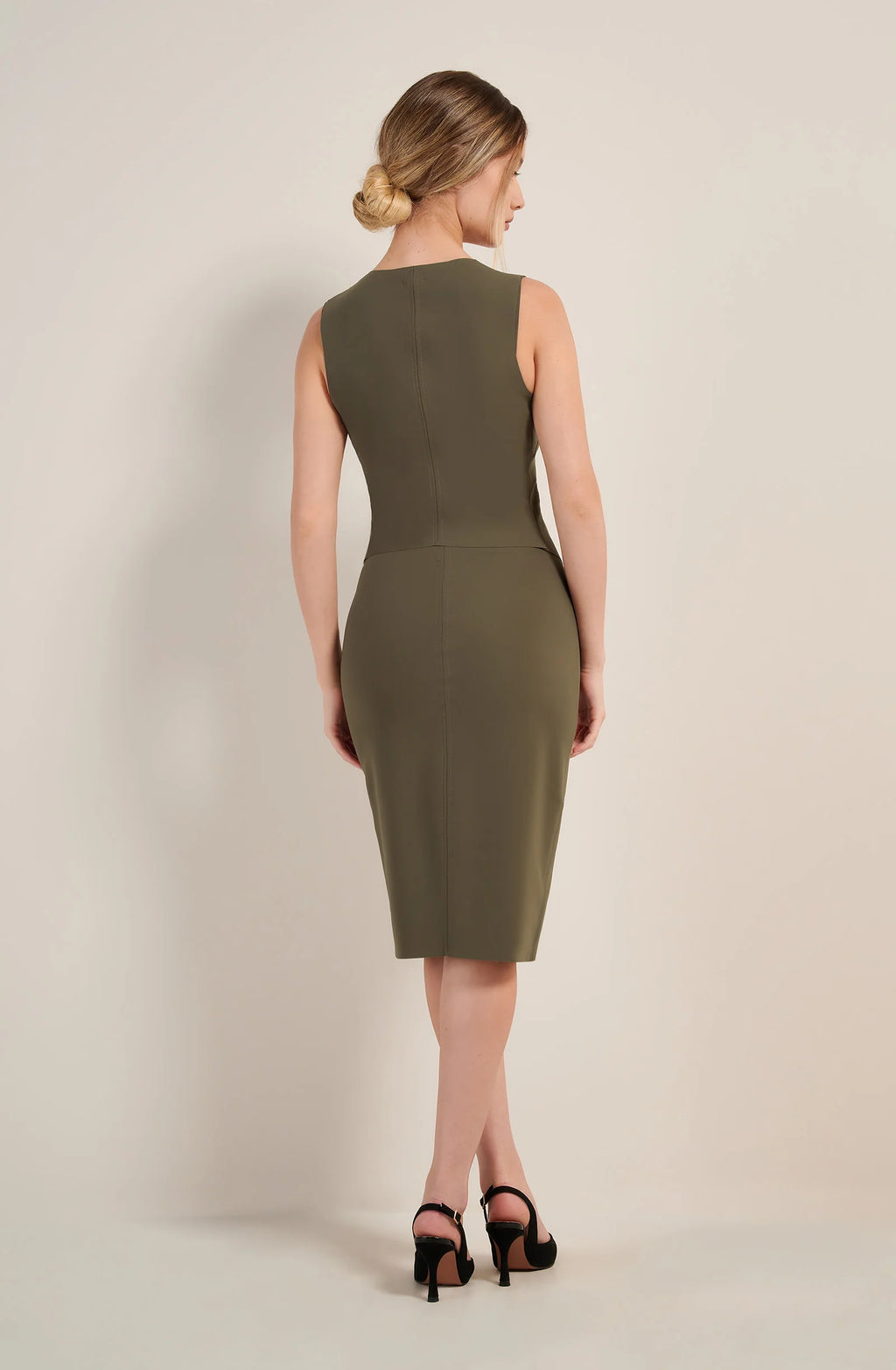 mylena Black high-waisted skirt