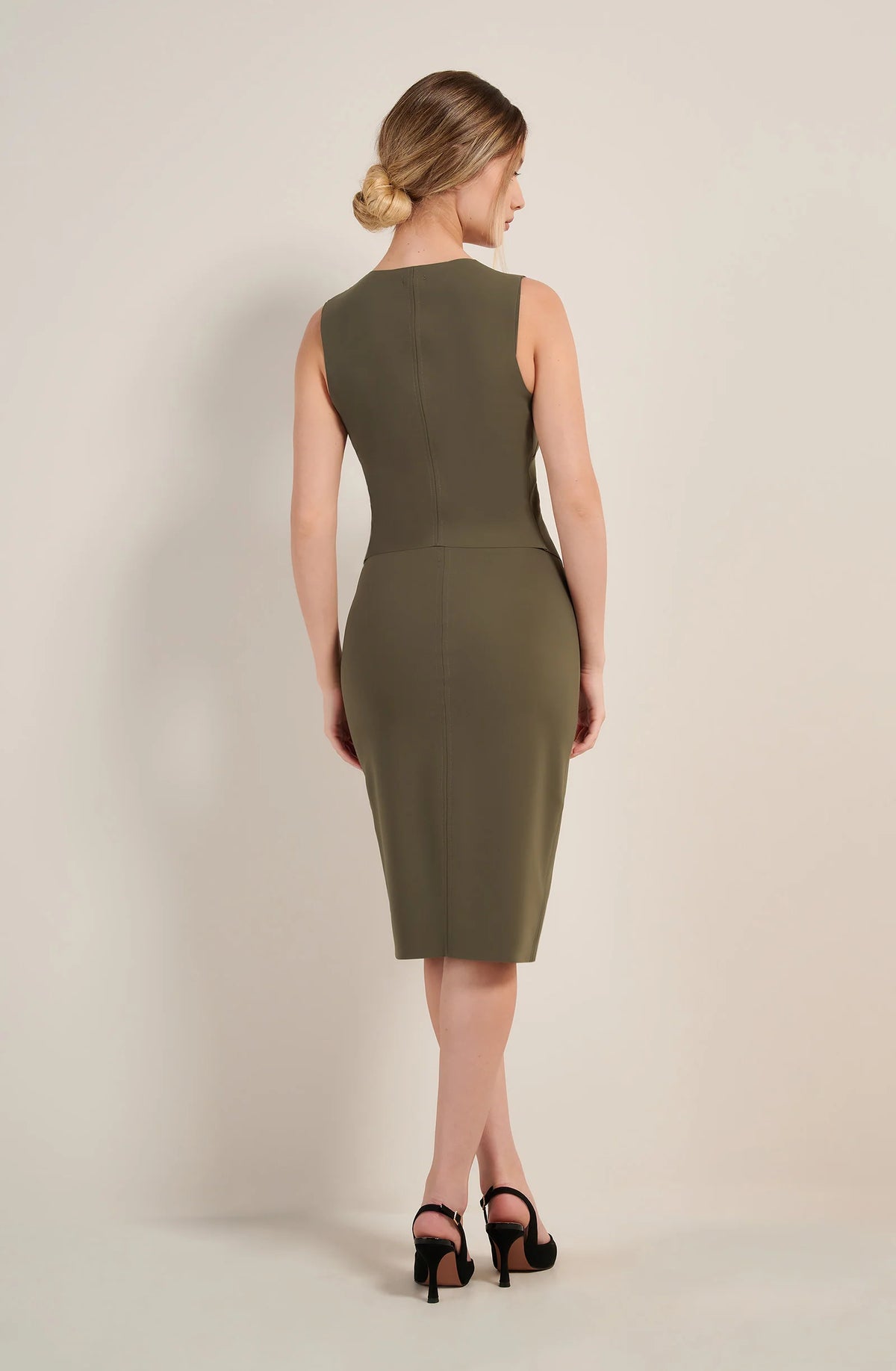 mylena Black high-waisted skirt