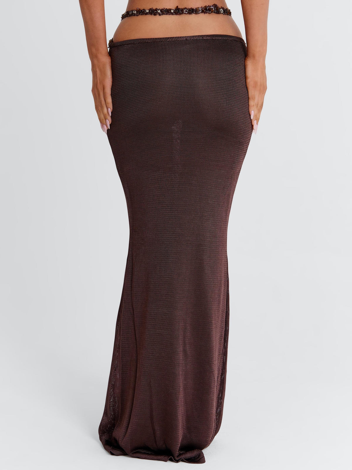 Rai Maxi Skirt Chocolate