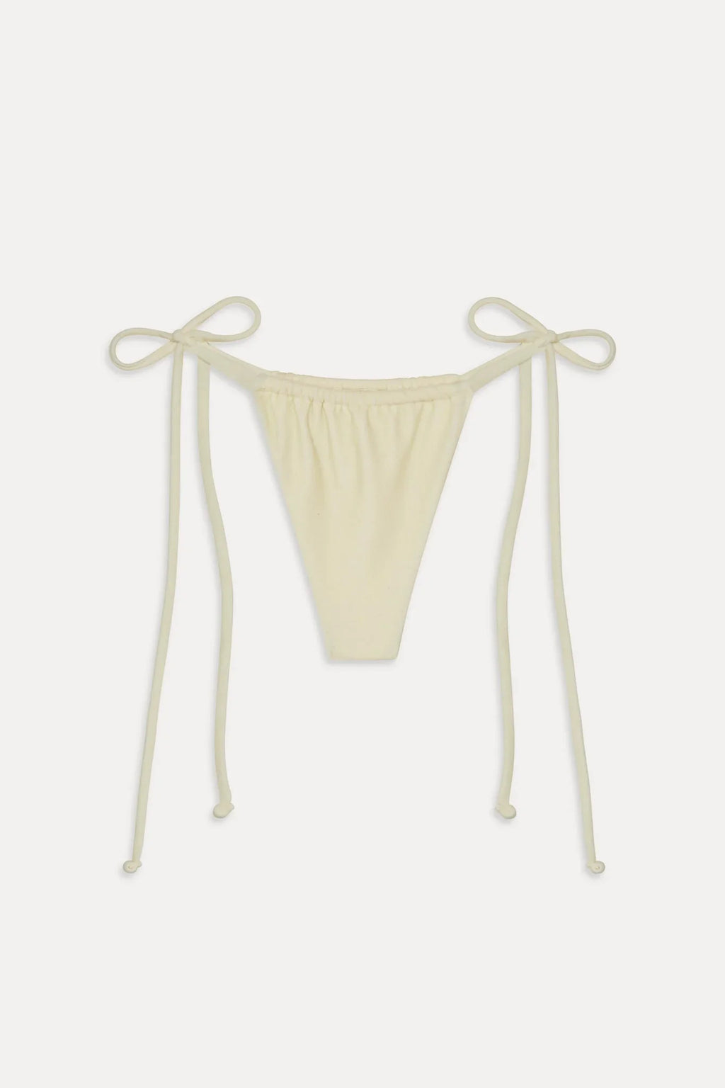Tia Terry Skimpy Bikini Bottom - Lemon