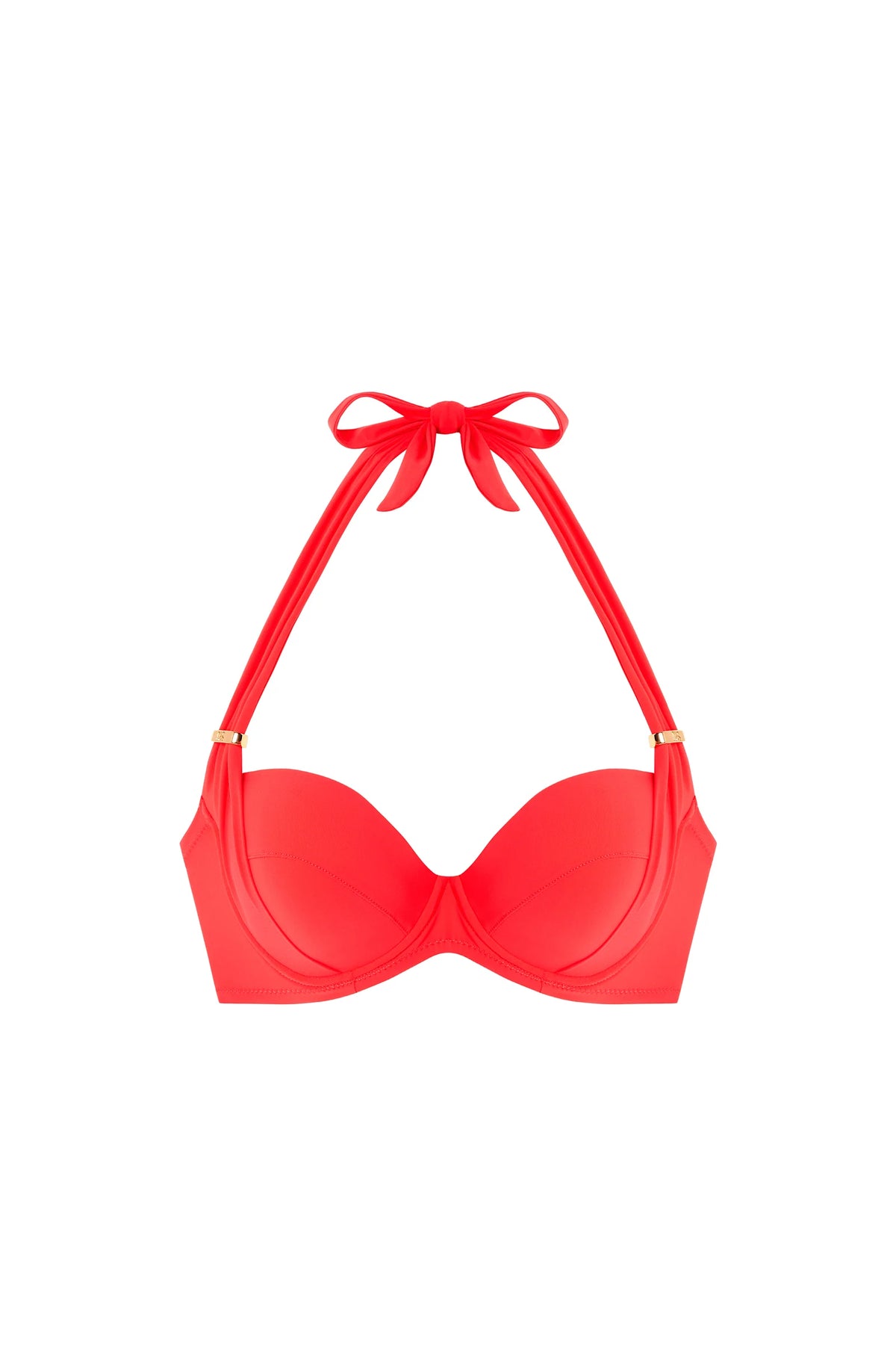 lisia Blueberry half-cup bikini top