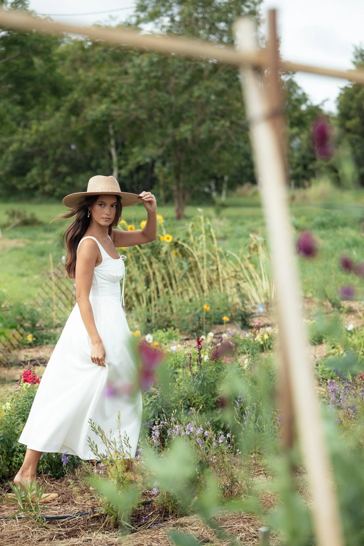 Robe Midi Kinslee - Blanc