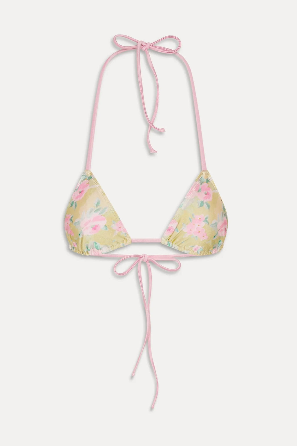 Haut de bikini triangle à nouer Nick - Nymphaea