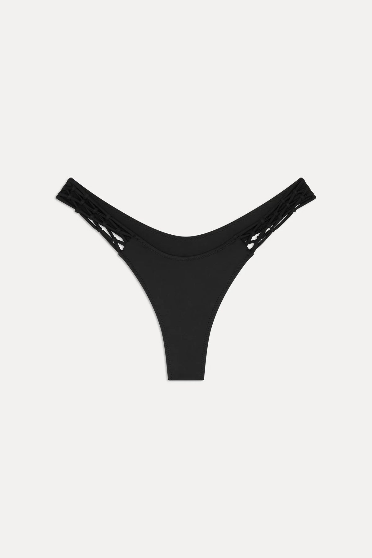 x JENNIE Encore Micro Bikini Bottom - Black