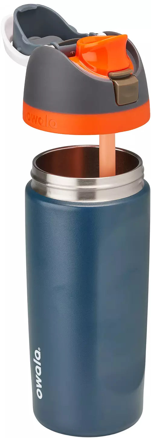 Bouteille d'eau Owala Kids FreeSip en acier inoxydable de 47 cl
