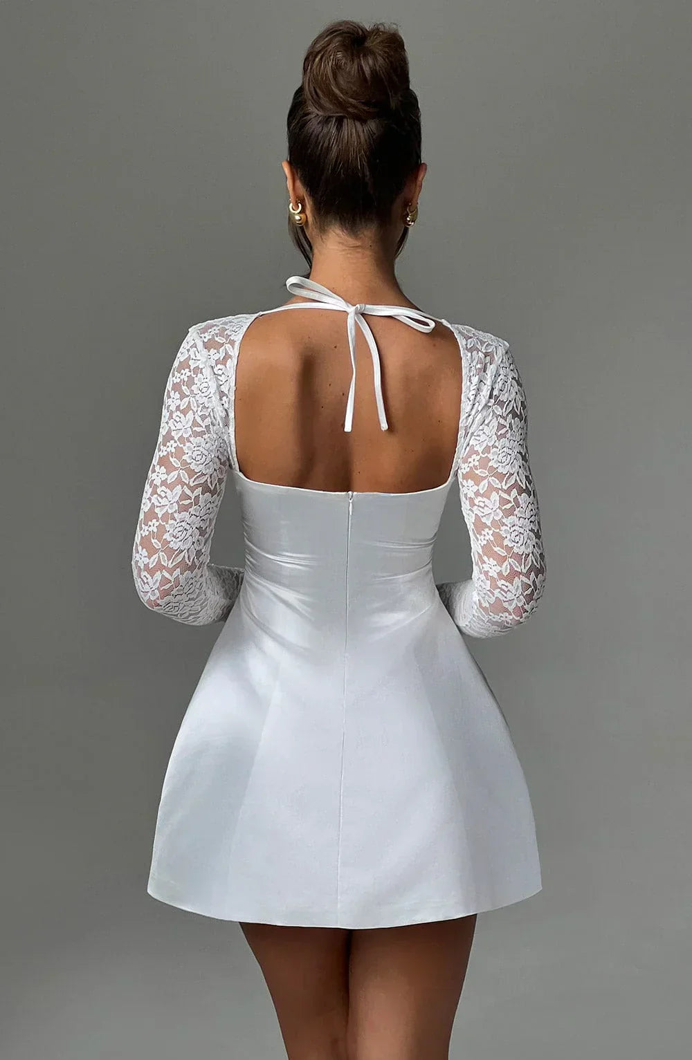 Mini-robe Sadie - Ivoire