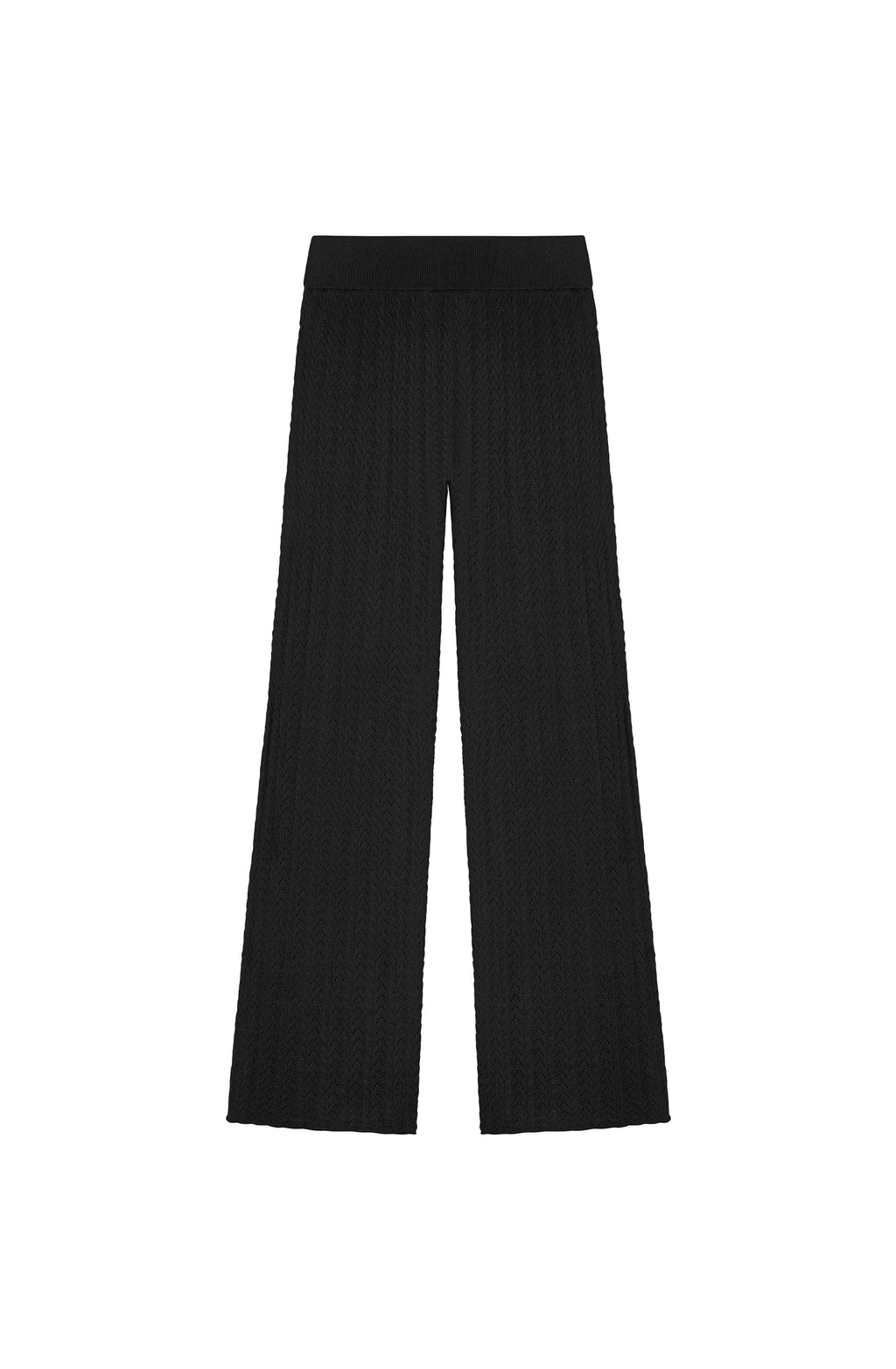 Pantalon en maille beige issa