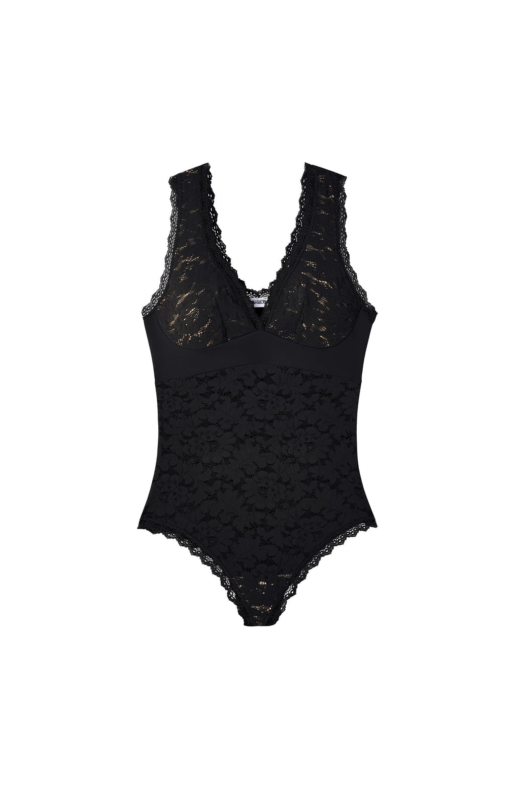 Body string en dentelle blanche Bettina Foam