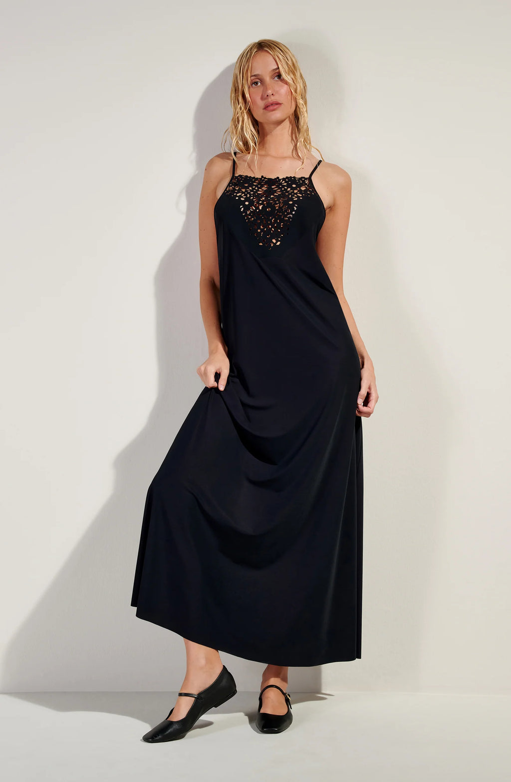 rosalys Black long dress