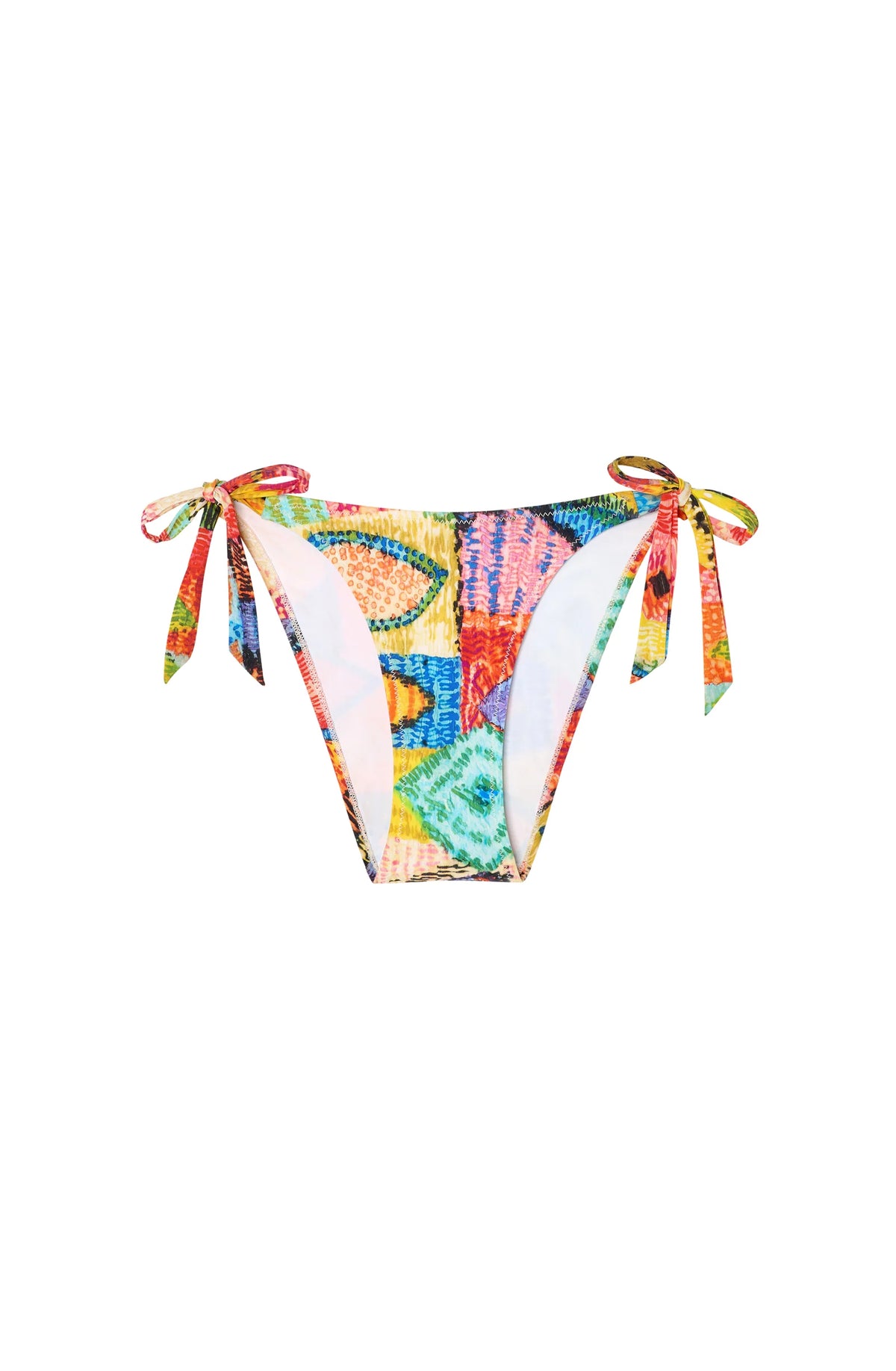 caty Redcurrant bikini bottom with ties