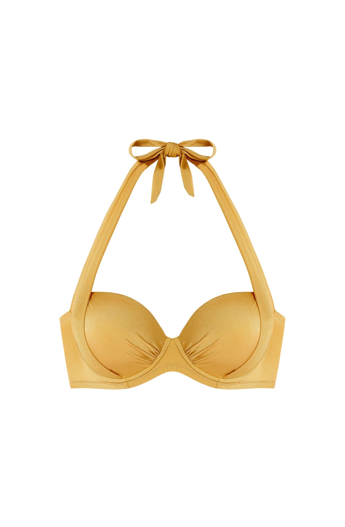 django Ochre strapless bikini top