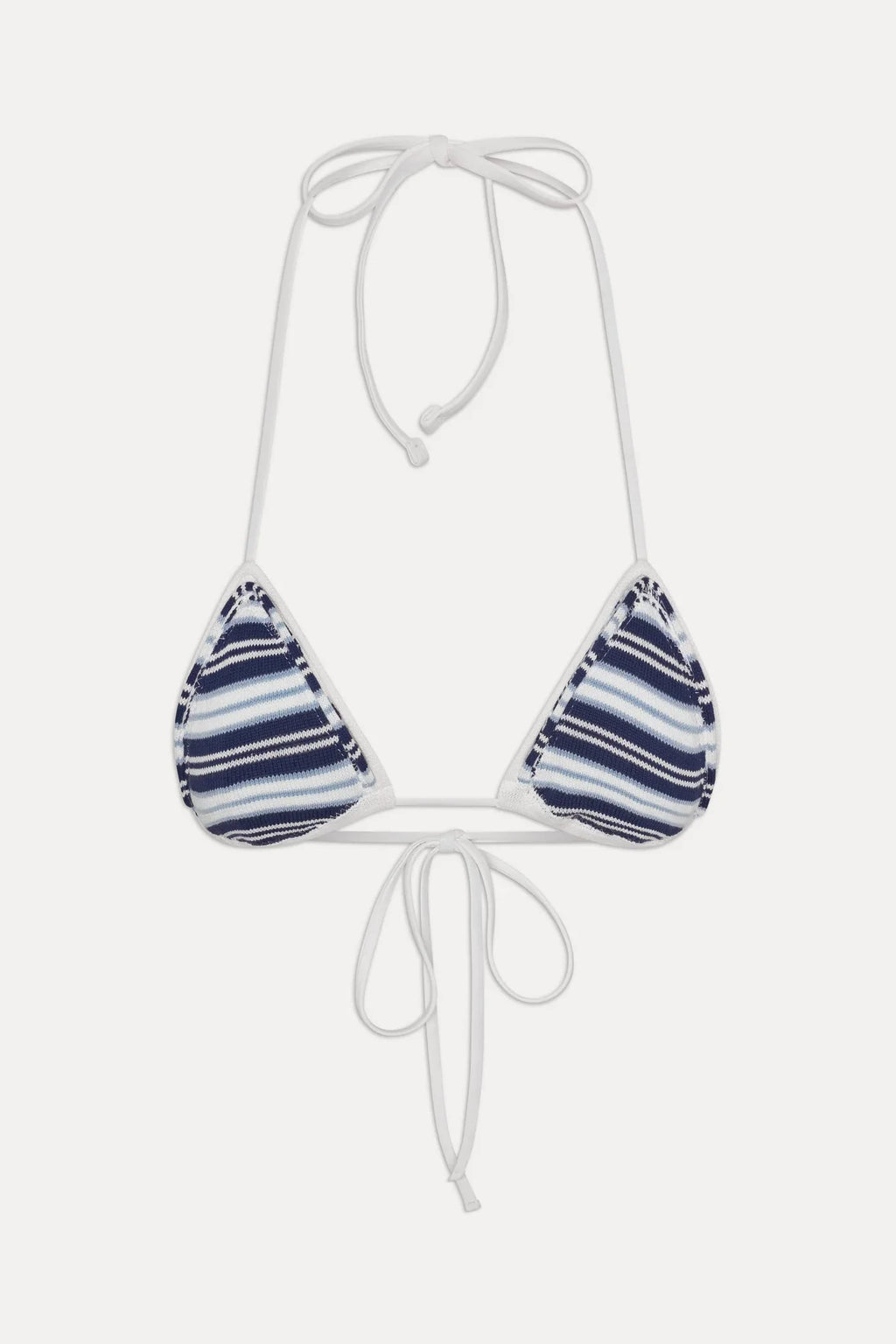 x JENNIE Haut de bikini en tricot Nick - Rayures arctiques