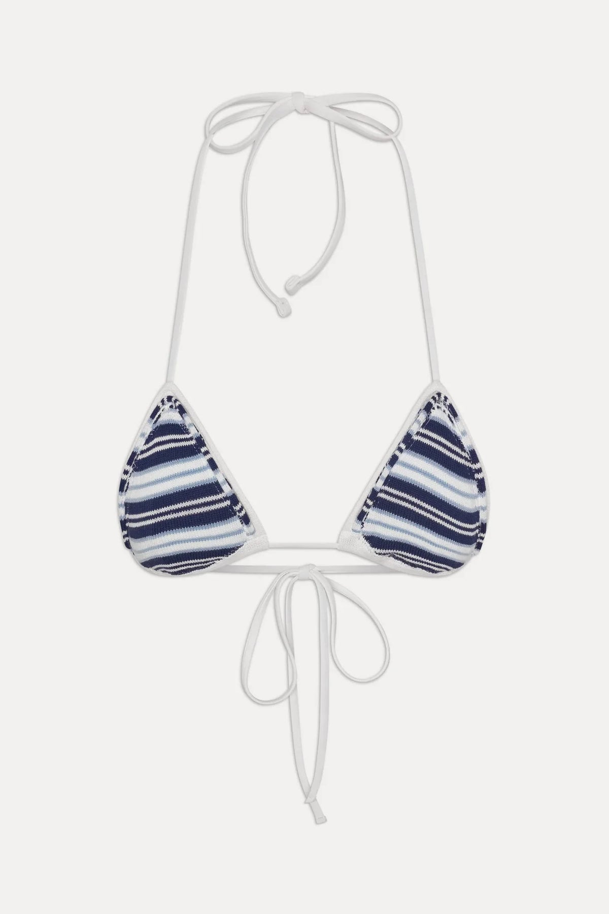 x JENNIE Haut de bikini en tricot Nick - Rayures arctiques