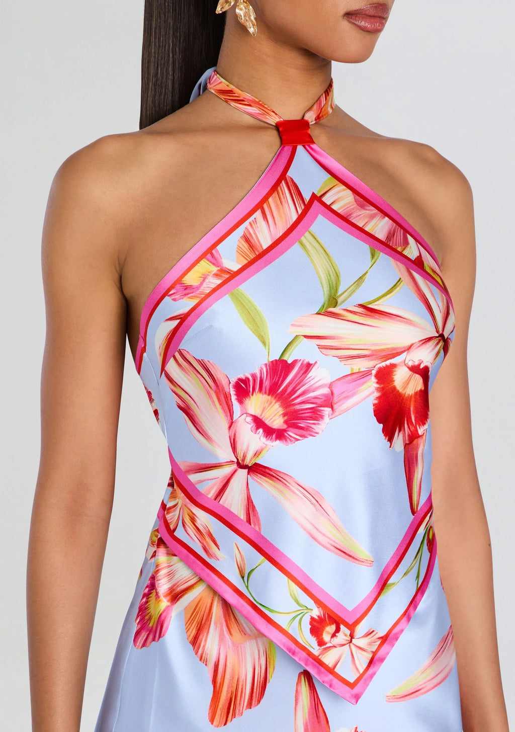 Robe en soie Adélaïde