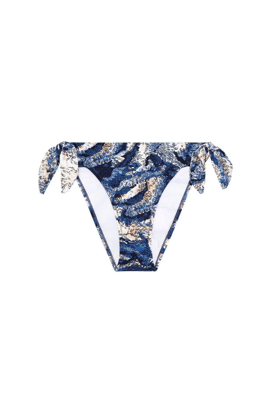 diva bottom Orange bikini bottoms with ties